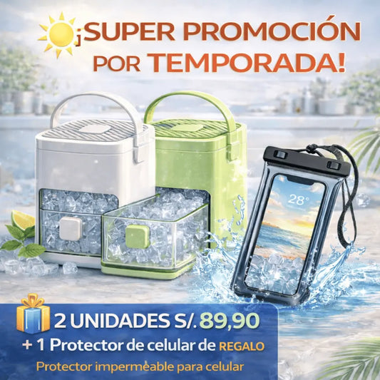 🥶Hielera Portátil de Fácil Extracción🧊